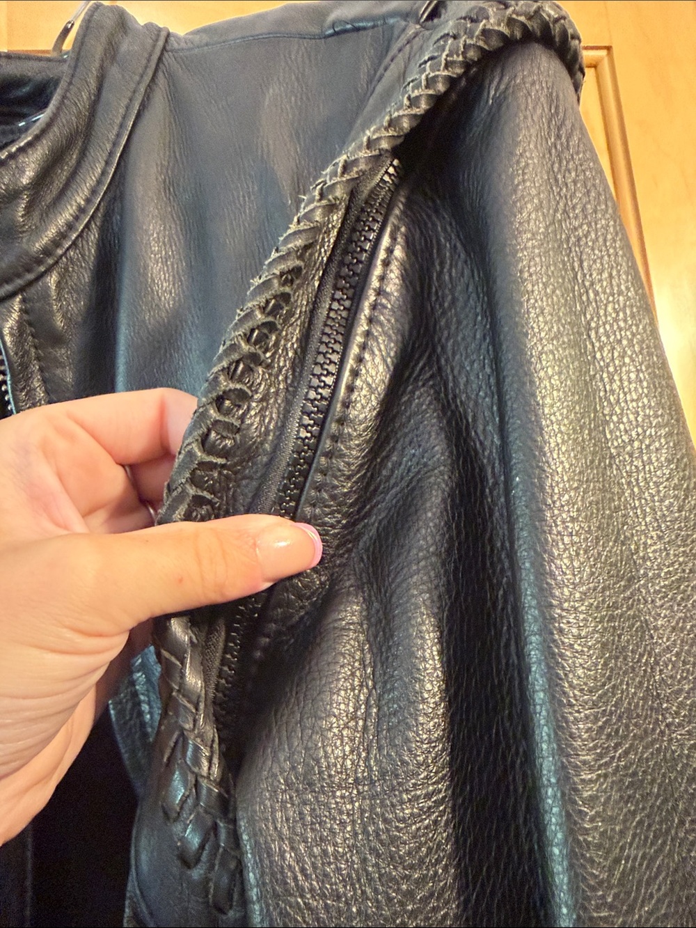 Harley Davidson Women’s Leather Jacket size L - Picture 8 of 11